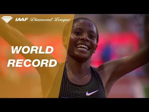 Beatrice Chepkoech 8.44.32 BREAKS THE WR In the Women&#039;s 3000m SC - IAAF Diamond League Monaco 2018