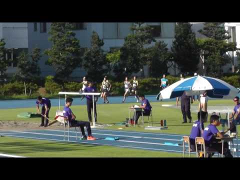 2016 07 30 順大競技会 男子800m 中島・宮崎・鈴木・髙橋・熱田