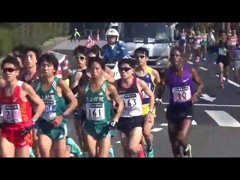 東京マラソン 9km地点 二重橋 2016年2月28日