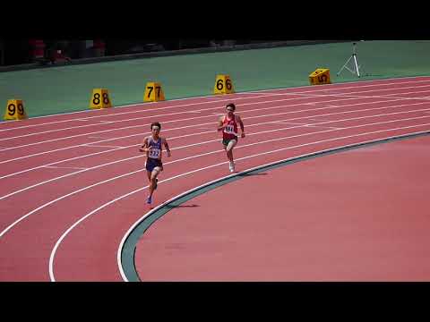 2020宮城県高校総体陸上競技代替大会　男子800M予選第5組　白井勇佑選手