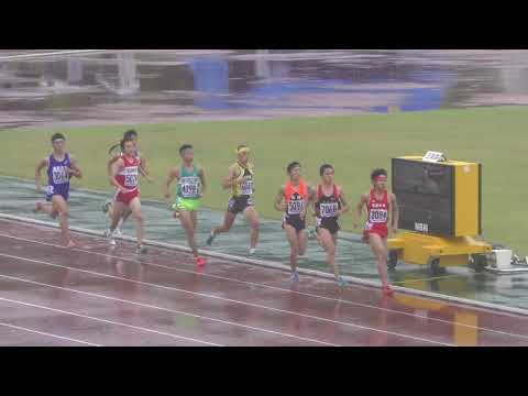 2018 東北高校新人陸上 男子 800m 予選2組