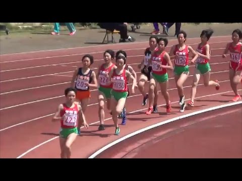 群馬県春季記録会2017(桐生会場) 女子1500m1組