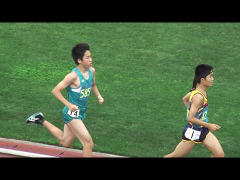 H29　千葉県　中学通信陸上　男子3000m　決勝