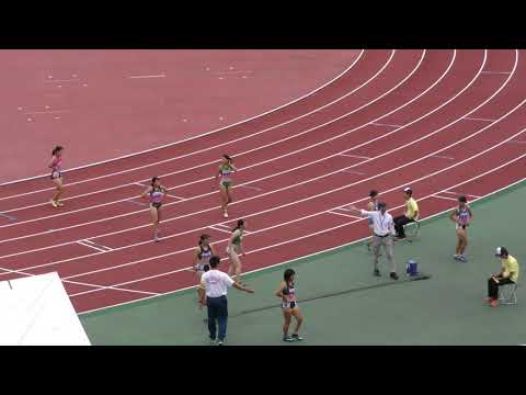 女子200m 予選5組　関東学生新人 R01