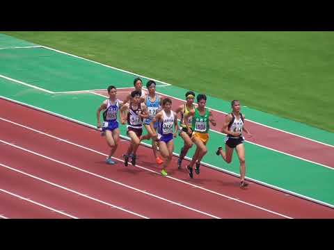 2018年度 兵庫県高校総体 男子800m決勝
