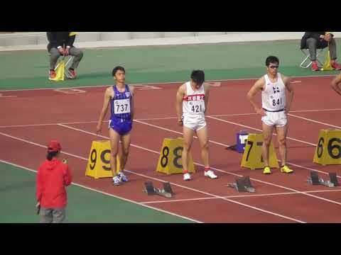 2019京都インカレ　男子100m決勝
