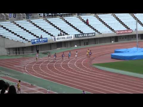 2015年 関西インカレ 男子1部 200m準決勝1組
