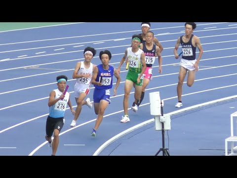 準決勝 共通男子4×400ｍR 近畿高校ユース陸上2024