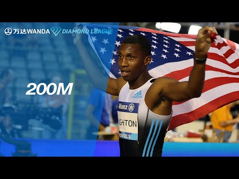 Erriyon Knighton claims first ever Diamond League win in Brussels 200m - Wanda Diamond League 2022