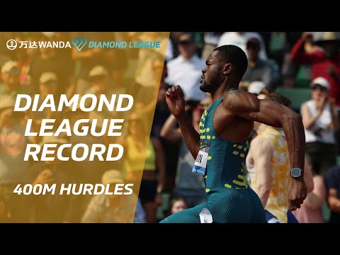 Rai Benjamin shocks Warholm and breaks series record in Eugene 400m hurdles - Wanda Diamond League