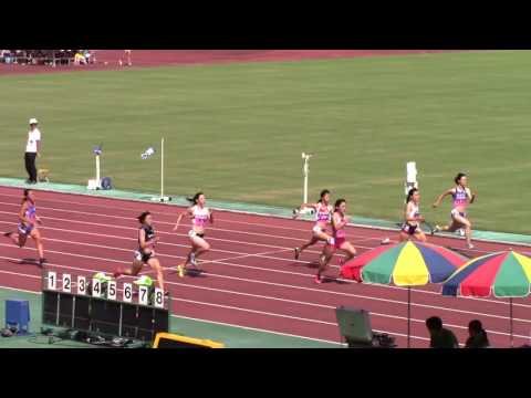 2016 日本インカレ陸上 女子100m予選4