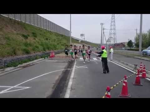 第１回　前橋・渋川シティマラソン　トップグループ　（15.5キロ付近）