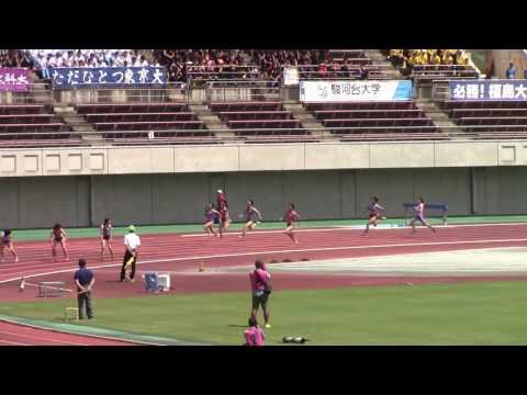 2016 日本インカレ陸上 女子4×100mR 予選3