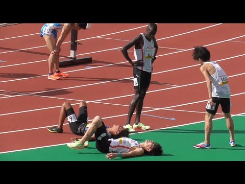 グランプリ男子3000ｍ障害決勝　織田記念陸上2022.4.29