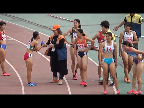 山形愛羽 大会新！準決・決勝 少年A 女子100m 鹿児島国体陸上2023