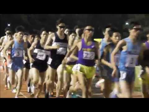 【頑張れ中大】 平成国際大学記録会 10000m4組(最終組)　安永 2017.5.20