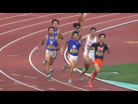予選 男子リレー 4x400m 日本インカレ陸上2023