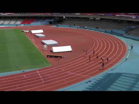 H30　日本インカレ　女子100m　予選2組