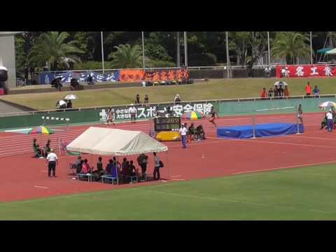 2016九州選手権　男子200m決勝