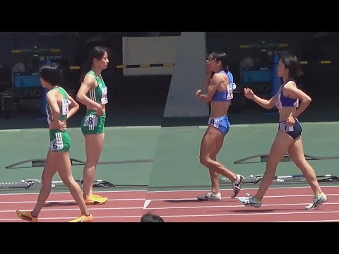 準決勝 女子200m 関東インカレ陸上2025