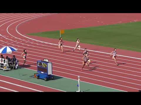 第62回中部実業団対抗陸上競技大会　女子200m　決勝　2018/05/12