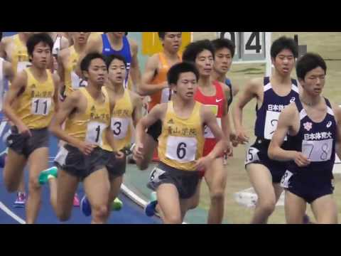 日体大記録会 1500m13組 青山学院大他 2017.4.22