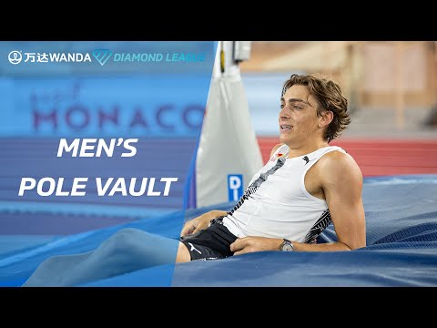 Mondo Duplantis vaults 6.00m (Monaco 2020) - Wanda Diamond League