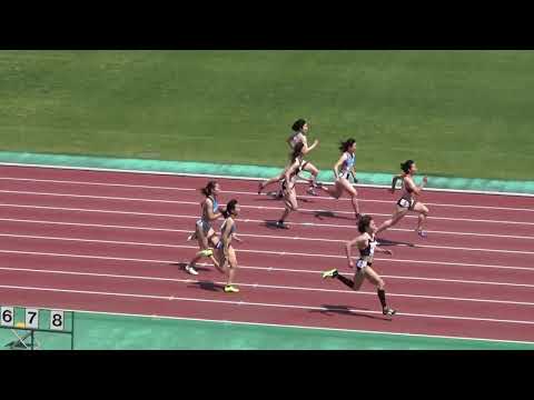 女子200m決勝 藤沢沙也加24.76(-3.0) 東日本実業団2019