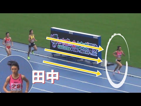 田中希実がどんどん引き離す！予選 成年 女子800m 栃木国体陸上2022