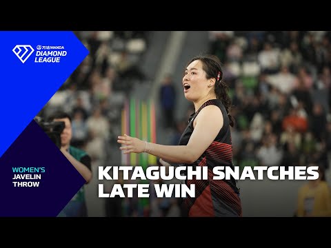 Haruka Kitaguchi snatches late win in Suzhou javelin - Wanda Diamond League 2024