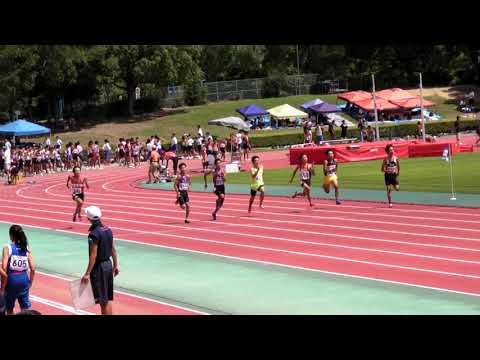 20170814 第３回堺市陸協記録会 男子　2年　100m　TR　1組