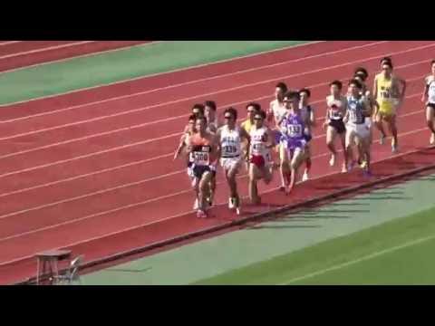 第69回西日本学生陸上競技対校選手権大会　男子1500ｍ予選２組