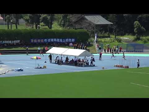 20180916121908県高校新人大会女200ｍ準決勝2組 大山愛優菜
