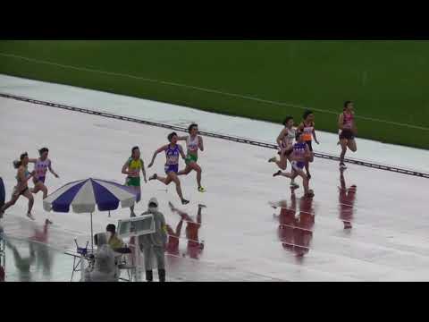 2018京都高校陸上春季大会　女子100mTR決勝1組～8組