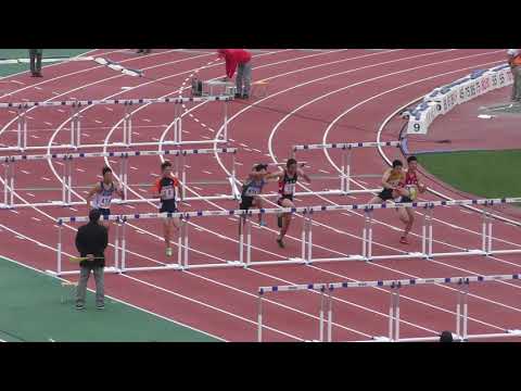 H30　北関東　男子110mH　予選1組