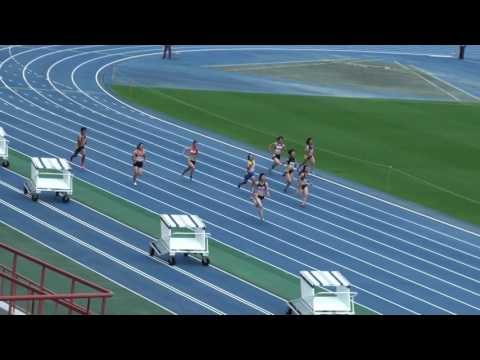 2017 茨城県選手権陸上 女子200m準決勝1組