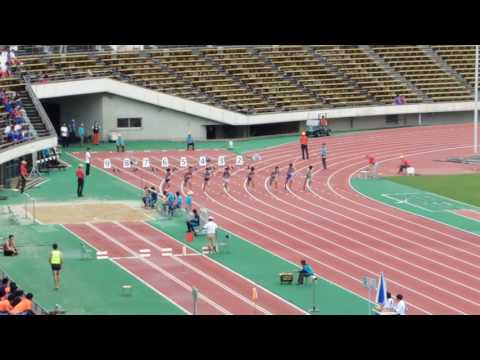 2016年度兵庫選手権　男子100m A決勝（+0.2）