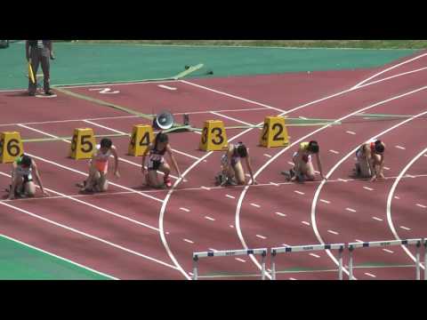 H29　南関東　女子100mH　予選2組
