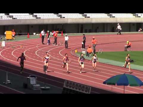 2015 日本インカレ陸上 女子100m 予選5