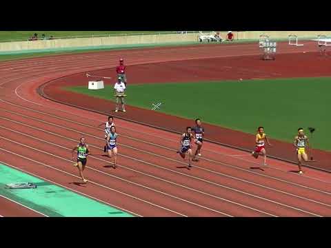 20170918_県高校新人大会_男子100m_予選12組