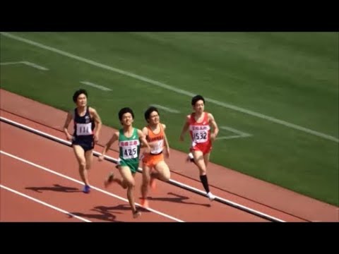 群馬リレーカーニバル2018 男子1500m4組