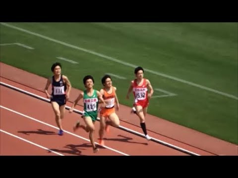 群馬リレーカーニバル2018 男子1500m4組