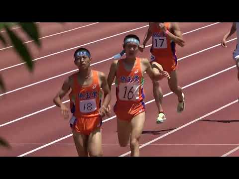 東海大記録会 男子1500m6組 埼玉栄ワンツースリー 2022.5.29