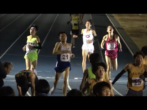 【頑張れ中大】日体大記録会 5000m40組 梶山/青山学院大勢 2021.12.5