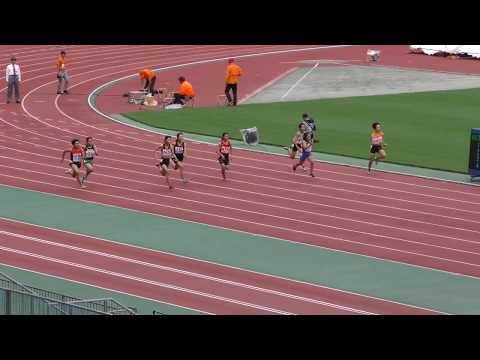 H30　ジュニアオリンピック　C女子100m　予選3組