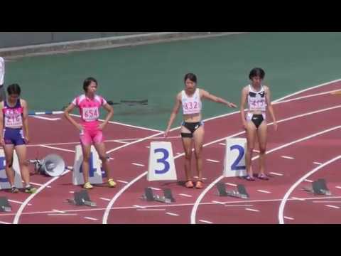 2019 東北陸上競技選手権 女子 100mH 予選1組