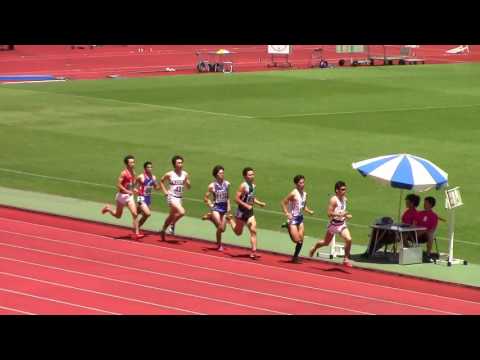2016 西日本学生陸上 男子800m予選6