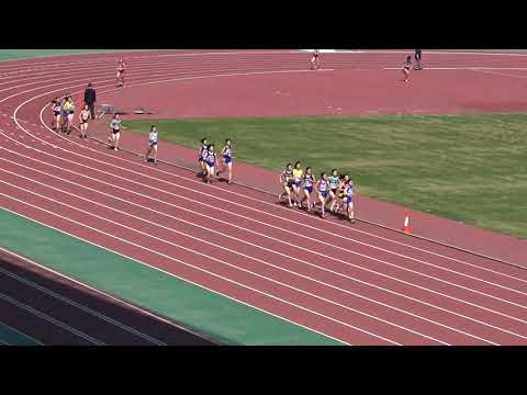 2019 県記録会 高校・一般女子1500mタイムレース1組