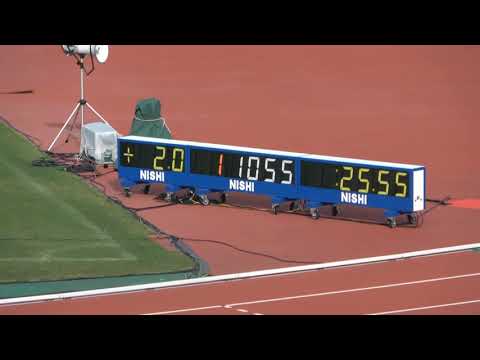 女子七種 200m 1〜5組 沖縄インターハイ R1