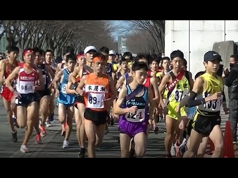 20201226北九州市民駅伝 中学男子の部1区スタート～2区